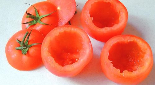 Подготовленные помидоры