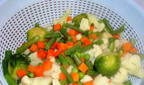 Быстро запеченные в микроволновке овощи – пошаговый рецепт приготовления с фото